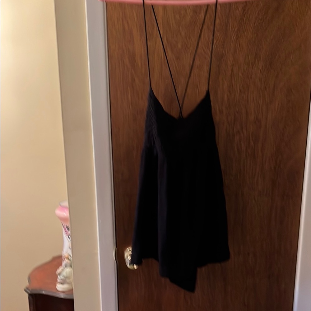 Black  backless shirt by Free People